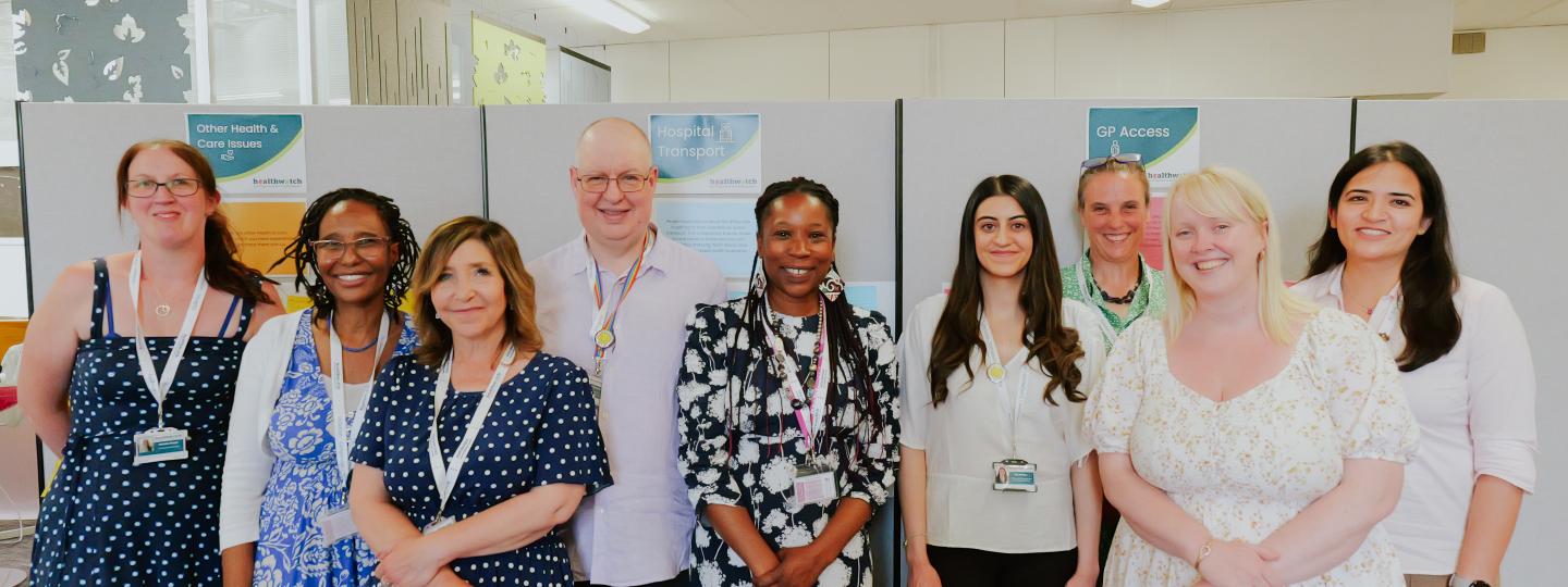 The Healthwatch Nottingham and Nottinghamshire Team